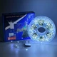 Гирлянда Мишура 100 м 3000 LED от розетки хвойная лапа на елку холодный цвет зеленый провод - изображение 5