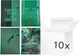 Набір блокнотів Ziemia Obiecana Flexi Think Green 21 x 15 см 100 сторінок 10 шт (5903499044720) - зображення 1