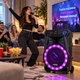 Акустическая система ZPX портативная 12 дюймов Bluetooth TWS с аккумулятором караоке беспроводным микрофоном LED подсветкой - изображение 8