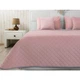 Двустороннее покрывало Руно Velour Pink and Grey ромб 180х220 см розово-серое - изображение 3
