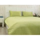 Двустороннее декоративное покрывало Руно Velour Green banana зигзаг 220х240 см - изображение 5