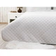 Двустороннее декоративное покрывало Руно Velour Ice ромб 150х220 см - изображение 5