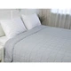 Двустороннее декоративное покрывало Руно Soft Line 150х212 см серое - изображение 7