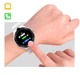Круглий дитячий розумний годинник Lemfo HK19 з AMOLED екраном, дзвінками від SIM карти, відеозв'язком, GPS трекером та батьківським контролем До 4 днів роботи Чорний - зображення 10