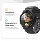 Круглий дитячий розумний годинник Lemfo HK19 з AMOLED екраном, дзвінками від SIM карти, відеозв'язком, GPS трекером та батьківським контролем До 4 днів роботи Чорний - зображення 8