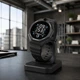 Круглий дитячий розумний годинник Lemfo HK19 з AMOLED екраном, дзвінками від SIM карти, відеозв'язком, GPS трекером та батьківським контролем До 4 днів роботи Чорний - зображення 3