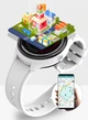 Годинник-телефон для дитини Lemfo T83 з круглим AMOLED екраном, відеозв'язком та GPS геолокацією Смарт годинник з SIM картою, камерою і кнопкою SOS Рожевий - зображення 10