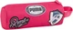 Piórnik Puma Patch Pencil Case 90707 02 Różowy (4067981495030) - obraz 1