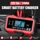 Импульсное интеллектуальное зарядное устройство для аккумулятора 12V 15A/24V 8A автоматическая зарядка для АКБ AGM, GEL, LiFePO4, Lithium, Moto с восстановлением 12В 24В VPC-15 - изображение 8