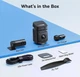 Автомобильный видеорегистратор Baseus PrimeTrip VD1 Dash Cam 3K + камера заднего вида C01159003K Black - изображение 6