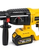 Аккумуляторный перфоратор Krafftec Germani DCH133NT 48 В 8 А·ч бесщеточный SDS-Plus 3–5 Дж 4000 уд/мин 1500 об/мин 3 режима для бетона кирпича дерева металла сверления долбления с 2 АКБ кейсом - изображение 3