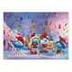 Пазл Dodo The Smurfs (Смурфики) Празднуем Новый год 60 элементов (200772) - изображение 3