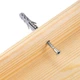 Półka ścienna Springos WF0008 3-poziomowa 45 x 20 x 74 cm naturalna (5908455314053) - obraz 7