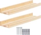 Półki ścienne Springos WF0018 60 x 15 cm 2 szt. naturalne (5908455314145) - obraz 4
