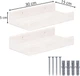 Półki ścienne Springos WF0011 30 x 15 cm 2 szt. białe (5908455314084) - obraz 11