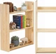 Półka ścienna Springos WF0009 3-poziomowa 60 x 20 x 74 cm naturalna (5908455314060) - obraz 12