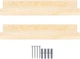 Półki ścienne Springos WF0015 50 x 15 cm 2 szt. naturalne (5908455314121) - obraz 2