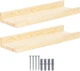 Półki ścienne Springos WF0015 50 x 15 cm 2 szt. naturalne (5908455314121) - obraz 4