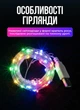 Гирлянда роса 20 метров USB на 200 led светодиодов капля белый провод мультиколор GarlandoPro Lugi - изображение 3