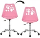 Fotel dziecięcy Springos Paws HF0038 różowy (5908455304672) - obraz 11