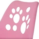 Fotel dziecięcy Springos Paws HF0038 różowy (5908455304672) - obraz 5