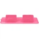 Складная двойная миска для собак WAUDOG Silicone 38,5 × 23 × 5 см розовая - изображение 2