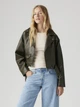 Куртка зі штучної шкіри жіноча Levi`s 659116765 XL Зелена (1159863565) - зображення 1