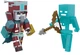 Zestaw figurek Mattel Minecraft „Boss Rozbójników i Szkielet” 8 cm (GTT53/JML84) (0194735380305) - obraz 3