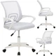 Fotel biurowy Springos HF0073 szaro-biały (5908455316569) - obraz 2