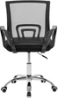 Fotel biurowy Springos HF0071 czarny (5908455315470) - obraz 4