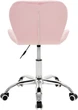 Fotel biurowy Springos HF0076 różowy (5908455316590) - obraz 4