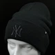 Зимняя черная шапка 47 brand New York Yankees B-HYMKR17ACE-BKAL - изображение 2
