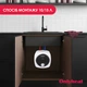 Бойлер Onlyheat WX-RE-PV005-10U 10 литров металлический квадратный под мойкой 1500 Вт 75°C 8 бар - изображение 4