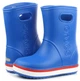 Дитячі крокси гумові чоботи Crocs Kids Crocband Rain Boot Blue (32/33, синій) - зображення 1