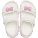Крокс сандалі білі дитячі crocs crocband cruiser pet sandal white pink tweed (34-35, білий) - изображение 15