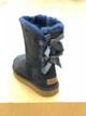 Жіночі уггі Середні Замшеві Сині з Бантами UGG Bailey Bow II Navy Suede (36, синій) - изображение 9