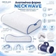 Подушка ортопедична NeckWave 60х40х11/9 см IDEIA анатомічна з ефектом памʼяті для сну на боці, спині та животі, з наволочкою на блискавці - зображення 5