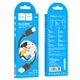 Кабель HOCO X90 Cool silicone charging data cable for iP Black - зображення 5