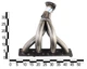 Коллектор выпускной ВАЗ 2110, 16 кл. под 2 датчика "паук" - изображение 3