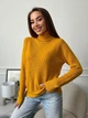 Светр гірчичний колір M FI_011362 - зображення 1