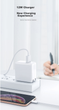 Комплект Зарядное устройство JOWOYE 45W USB-C + Кабель USB-C - USB-C 1 м Carbon Black (ZC-050-J) - изображение 6