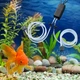 Портативный USB аэратор для аквариума 1W на два потока, компрессор для рыбалки и аварийного питания, от Power Bank, ИБП и ноутбука 2 канала - изображение 1