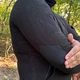 Кофта флісова чолвіча Han-Wild Grid Fleece вафельний фліс/соти з захисними нейлоновими накладками 2XL, Чорний - зображення 6