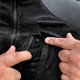 Мужская флисовая кофта Han-Wild Grid Fleece из вафельного флиса/соты с защитными нейлоновыми накладками, размер 3XL, Черный - изображение 8