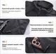 Мужская флисовая кофта Han-Wild Grid Fleece из вафельного флиса/соты с защитными нейлоновыми накладками, размер 3XL, Черный - изображение 9
