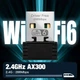 WIFI адаптер usb вифи wi fi для пк комп компьютера беспроводной интернет передатчик FENVI Wi-Fi 6 AX286 USB 2.4GHz (802.11ax) - изображение 3