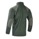 Кофта флісова чолвіча Han-Wild Grid Fleece вафельний фліс/соти з захисними нейлоновими накладками 2XL, Олива - зображення 2