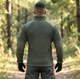 Кофта флісова чолвіча Han-Wild Grid Fleece вафельний фліс/соти з захисними нейлоновими накладками 2XL, Олива - зображення 5