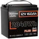 Акумулятор Humsienk LiFePO4 PLUS 160Ah 150A BMS 12 V (HS12V160AH150PLUS) - изображение 1