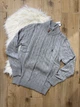 Світер в'язаний Polo Ralph Lauren 1/3 zip розмір XXL сірий колір (r8d-46y-isu) - зображення 3